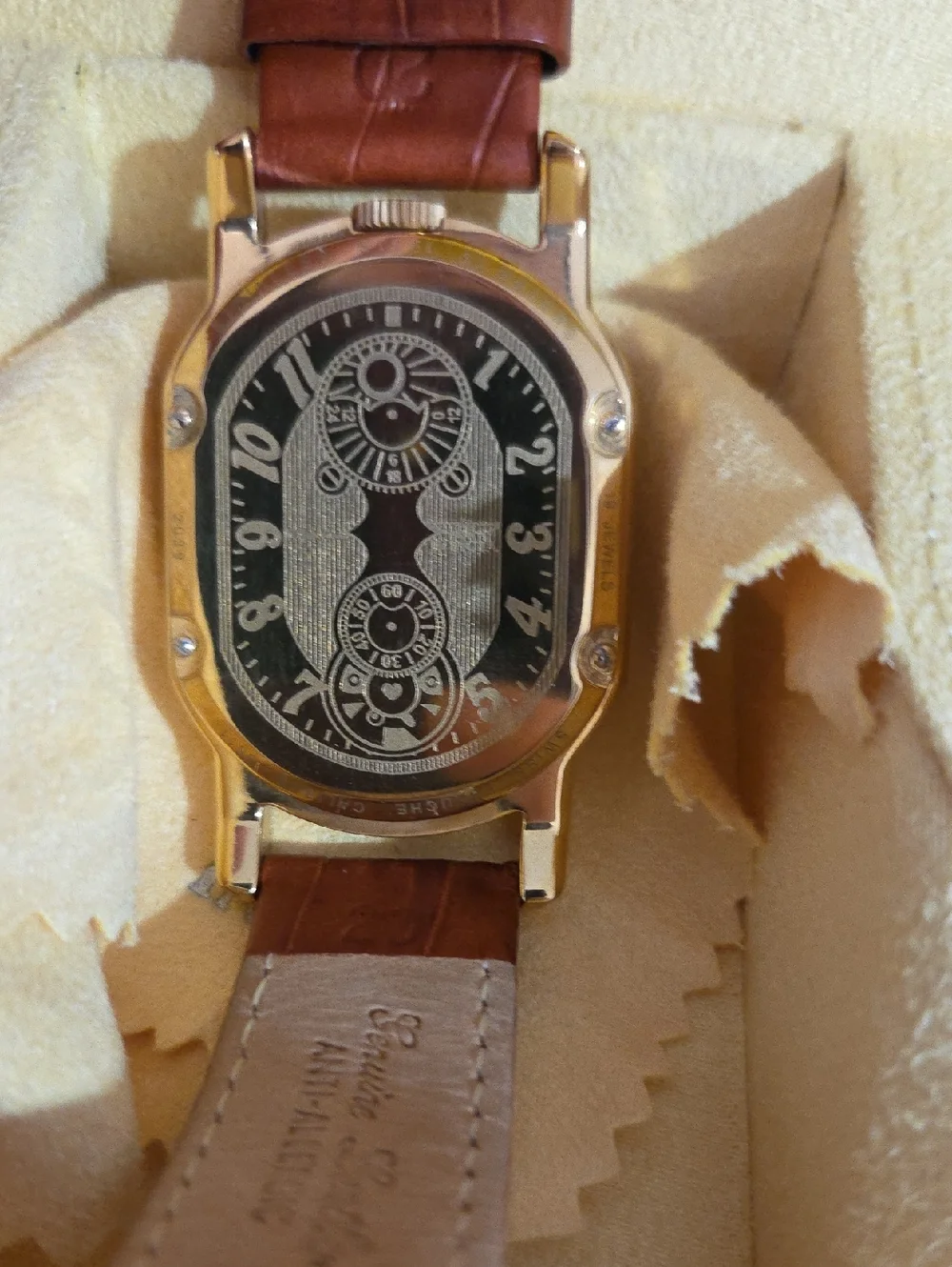 Mint Rare Vintage INVICTA 2037 Objet Automatic‎ Watch with Box